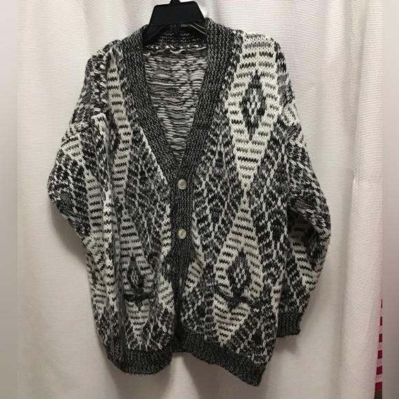 Vintage oversized cardigan soft - Picture 3 of 4